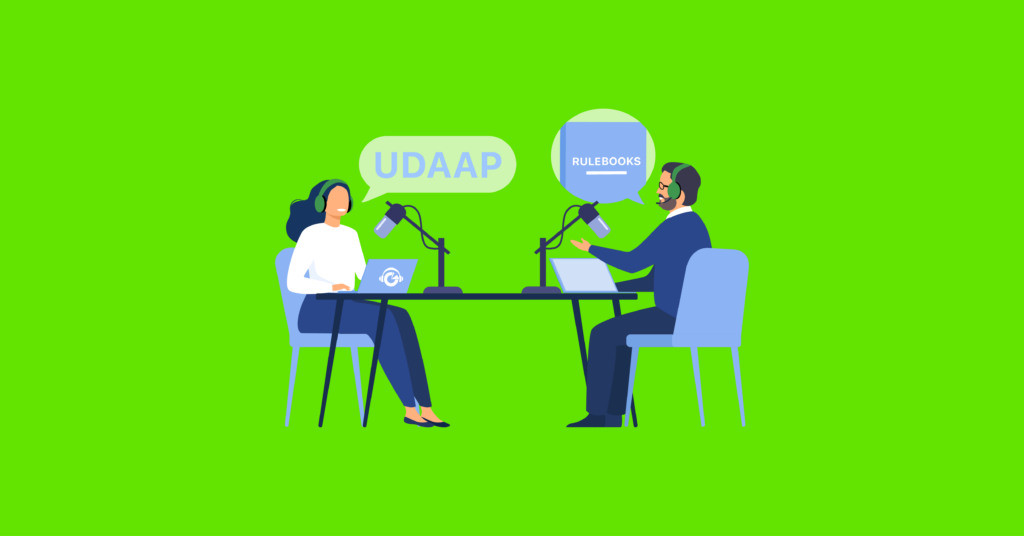 The twenty second episode of the COMPLY Podcast features two experts from PerformLine as they discuss all things UDAAP 04 podcast 22