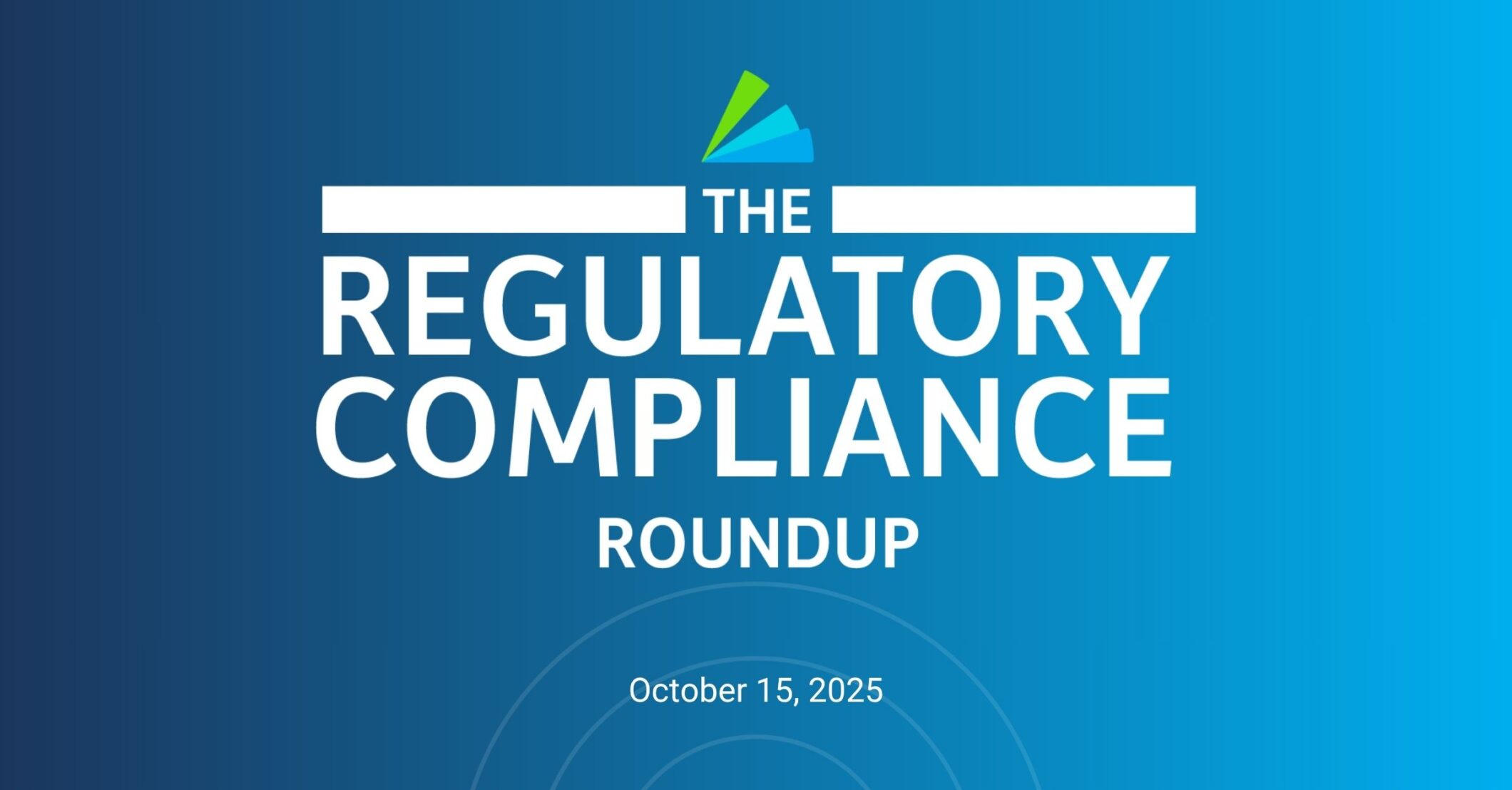 performline icon regulatory roundup banner for october 13 2025