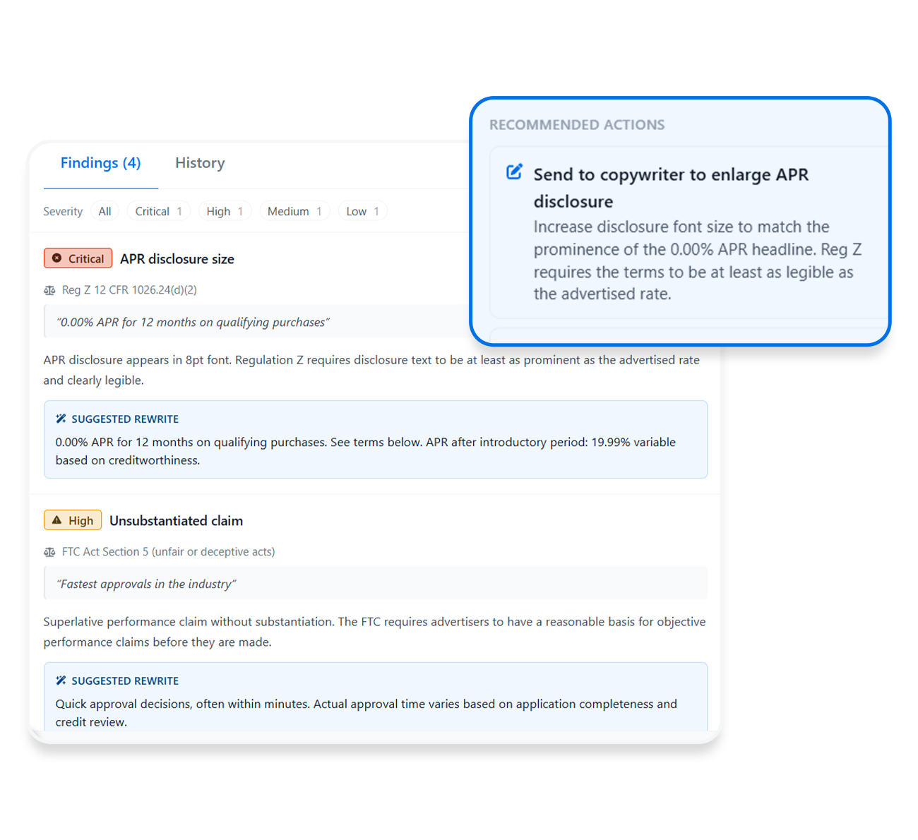 pre-publication-scanner-finds-marketing-and-compliance risks with suggested edits