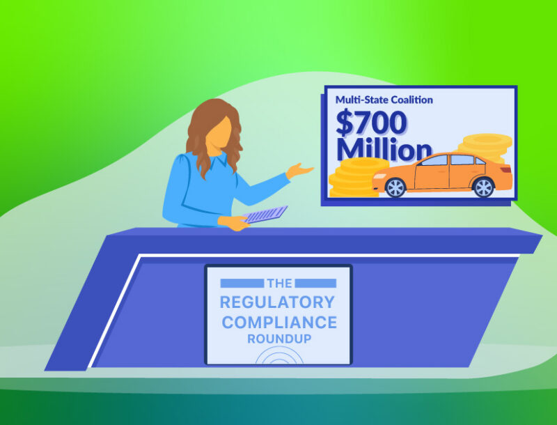September regulatory compliance roundup reporting $700 million enforcement